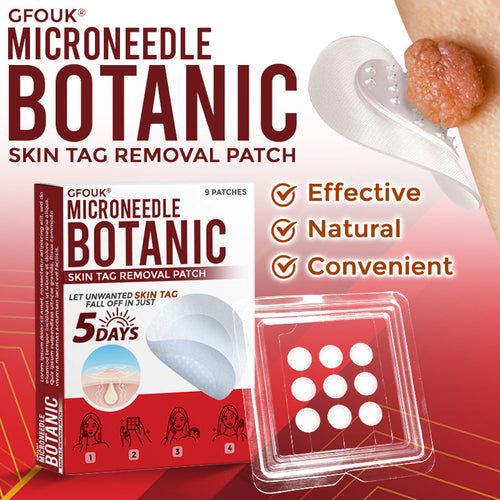 🇨🇦❤️🔥GFOUK® MicroNeedle Botanic Skin Tag Removal Patch 🇺🇸 Made in the USA