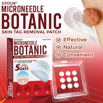 🇨🇦❤️‍🔥GFOUK® MicroNeedle Botanic Skin Tag Removal Patch 🇺🇸 Made in the USA